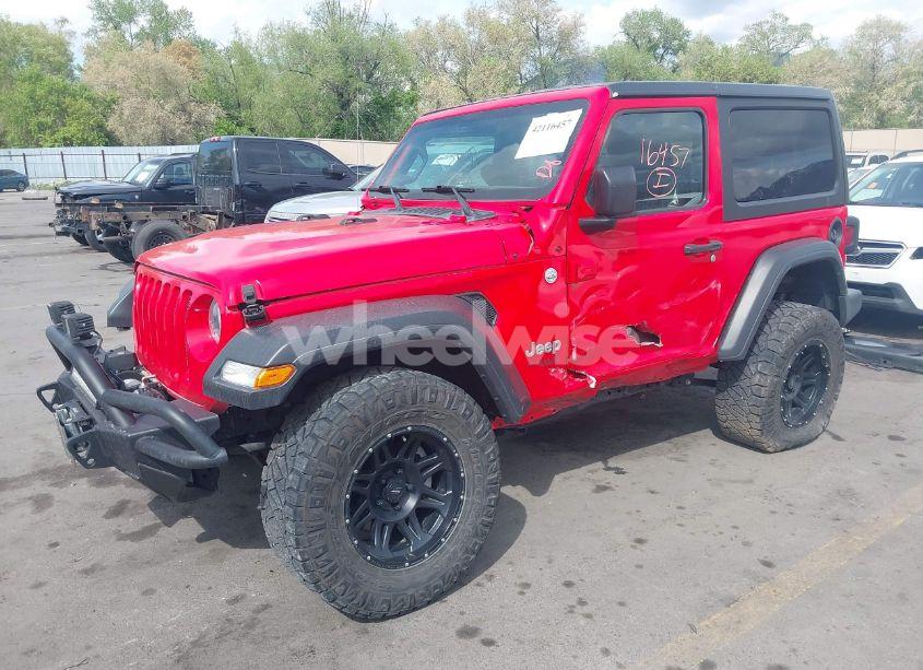 Photo 2 of 2019 Jeep Wrangler SPORT S 4X4 (VIN 1C4GJXAG4KW652569)
