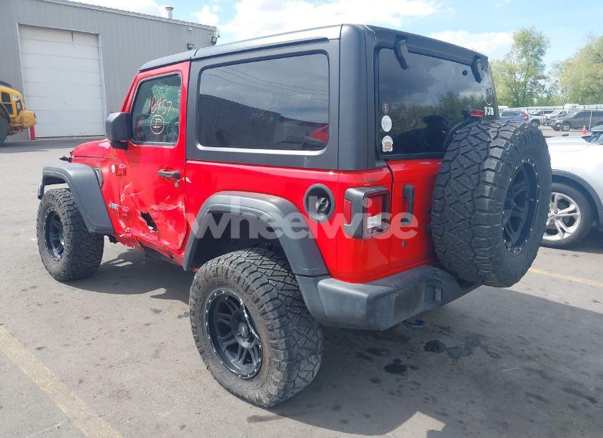 Photo 3 of 2019 Jeep Wrangler SPORT S 4X4 (VIN 1C4GJXAG4KW652569)