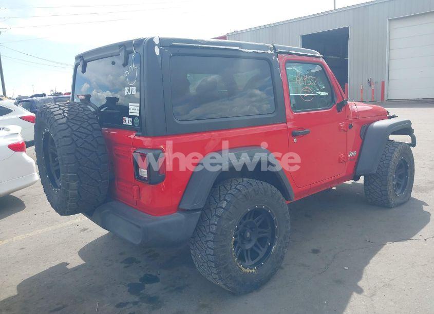 Photo 4 of 2019 Jeep Wrangler SPORT S 4X4 (VIN 1C4GJXAG4KW652569)