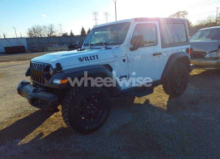 Photo 2 of 2022 Jeep Wrangler WILLYS 4X4 (VIN 1C4GJXAG4NW145790)