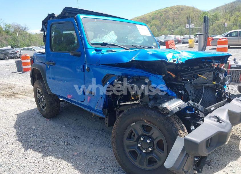 2022 Jeep Wrangler SPORT 4X4 (VIN 1C4GJXAG5NW201364) main photo