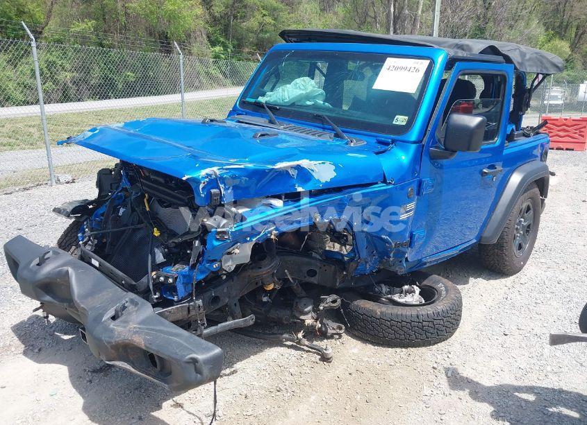 Photo 2 of 2022 Jeep Wrangler SPORT 4X4 (VIN 1C4GJXAG5NW201364)