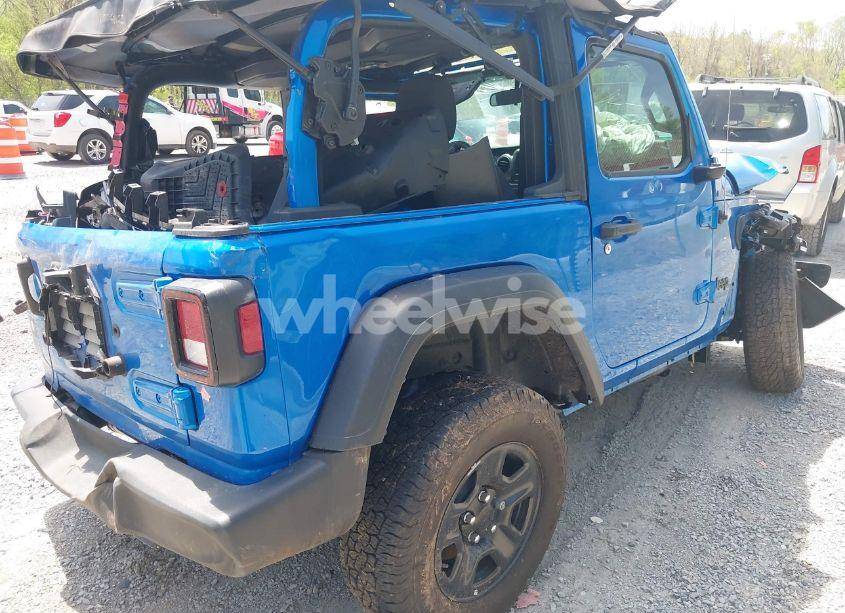 Photo 4 of 2022 Jeep Wrangler SPORT 4X4 (VIN 1C4GJXAG5NW201364)