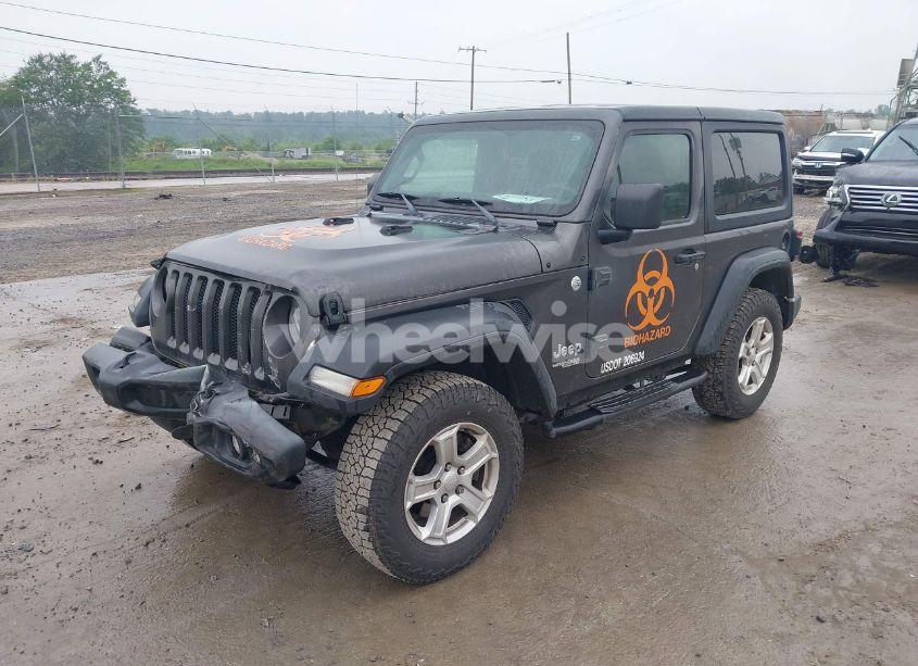 Photo 2 of 2020 Jeep Wrangler SPORT S 4X4 (VIN 1C4GJXAG6LW215027)