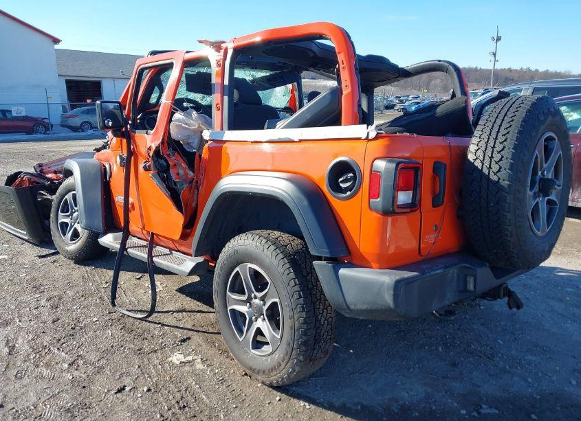 Photo 3 of 2018 Jeep Wrangler SPORT S 4X4 (VIN 1C4GJXAG7JW173979)