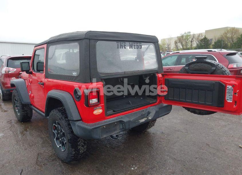 Photo 3 of 2020 Jeep Wrangler SPORT 4X4 (VIN 1C4GJXAG8LW266464)