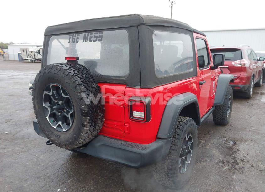 Photo 4 of 2020 Jeep Wrangler SPORT 4X4 (VIN 1C4GJXAG8LW266464)