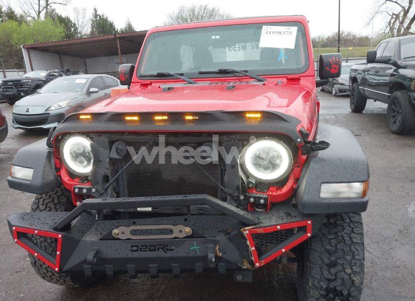 Photo 6 of 2020 Jeep Wrangler SPORT 4X4 (VIN 1C4GJXAG8LW266464)