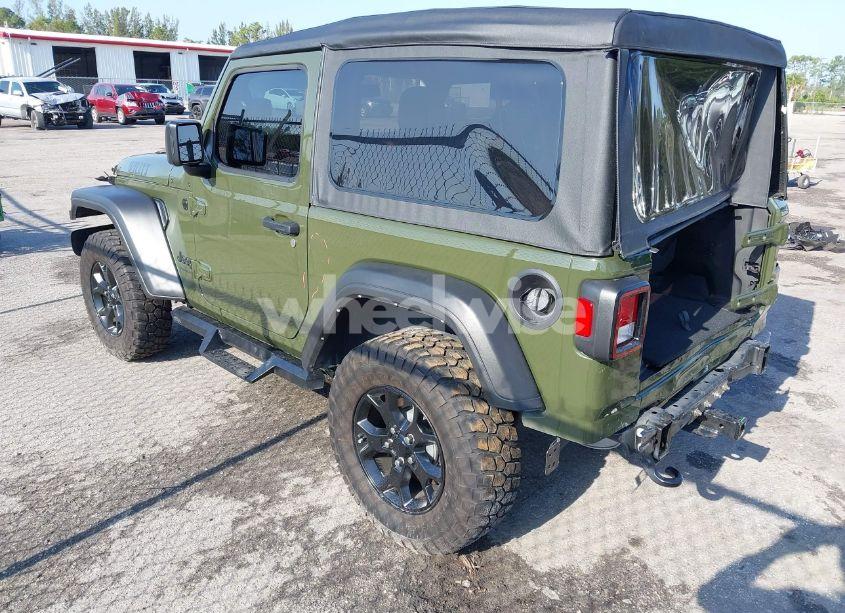 Photo 3 of 2022 Jeep Wrangler WILLYS SPORT 4X4 (VIN 1C4GJXAG8NW224380)