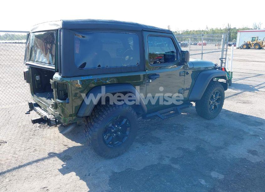 Photo 4 of 2022 Jeep Wrangler WILLYS SPORT 4X4 (VIN 1C4GJXAG8NW224380)