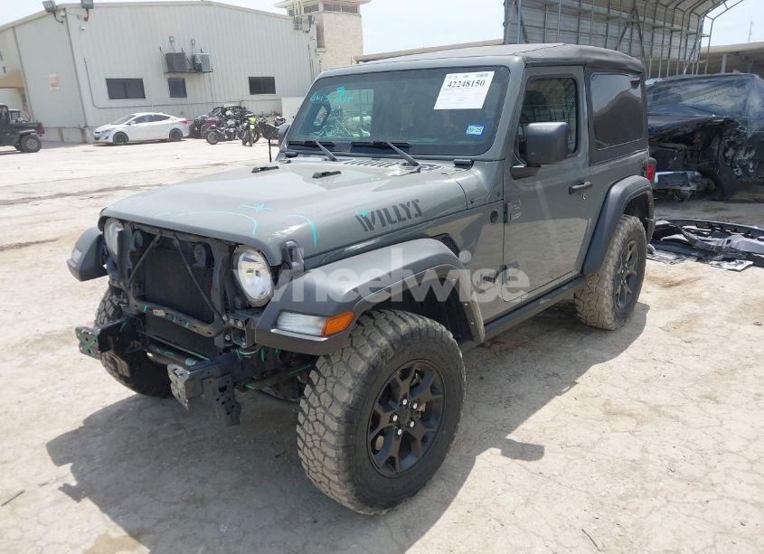 Photo 2 of 2022 Jeep Wrangler WILLYS SPORT 4X4 (VIN 1C4GJXAG8NW232480)