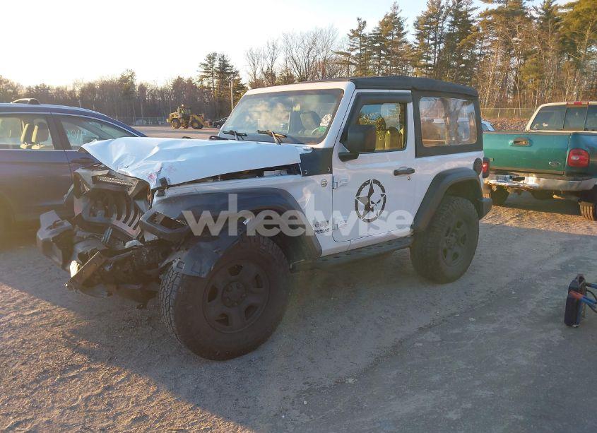 Photo 2 of 2020 Jeep Wrangler SPORT 4X4 (VIN 1C4GJXAG9LW271267)