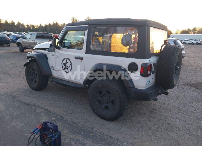 Photo 3 of 2020 Jeep Wrangler SPORT 4X4 (VIN 1C4GJXAG9LW271267)