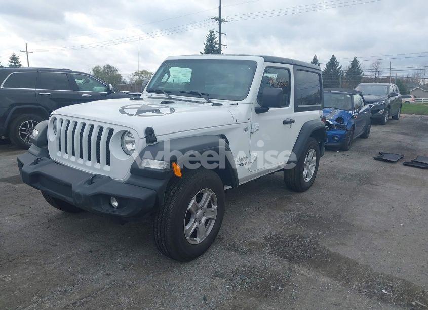 Photo 2 of 2020 Jeep Wrangler SPORT S 4X4 (VIN 1C4GJXAG9LW302422)