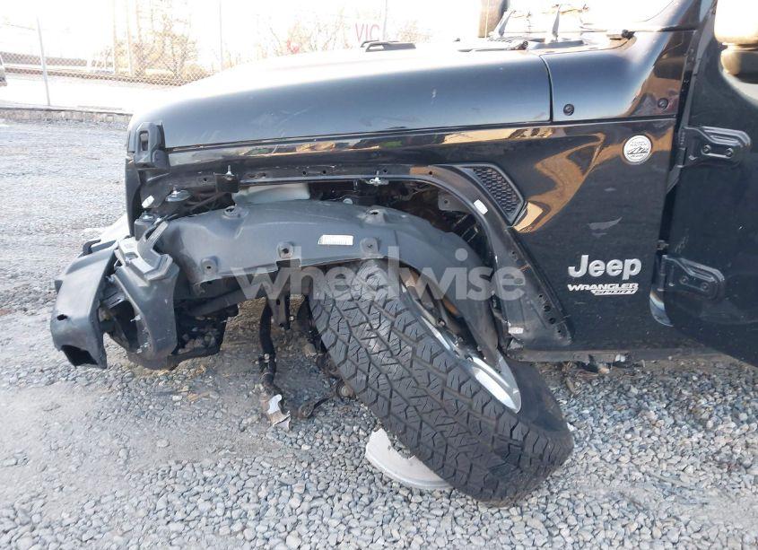 Photo 6 of 2020 Jeep Wrangler SPORT S 4X4 (VIN 1C4GJXAGXLW228489)