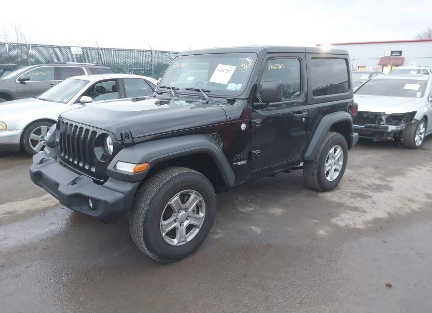 Photo 2 of 2021 Jeep Wrangler SPORT S 4X4 (VIN 1C4GJXAN0MW810200)