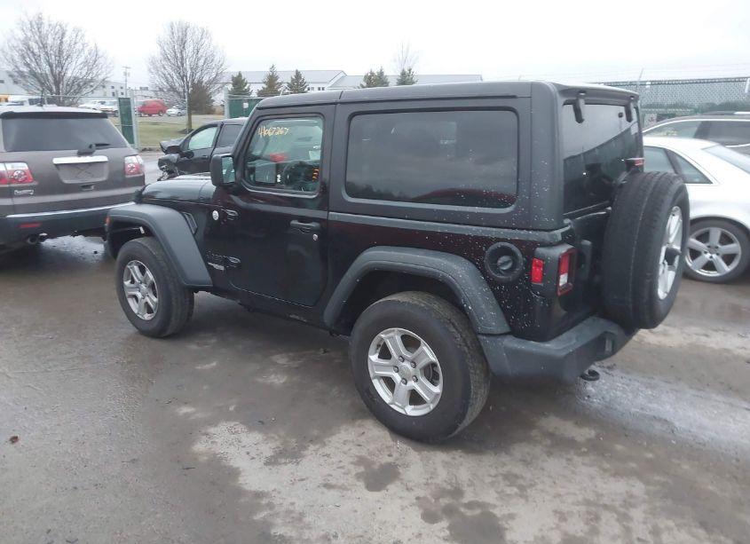 Photo 3 of 2021 Jeep Wrangler SPORT S 4X4 (VIN 1C4GJXAN0MW810200)