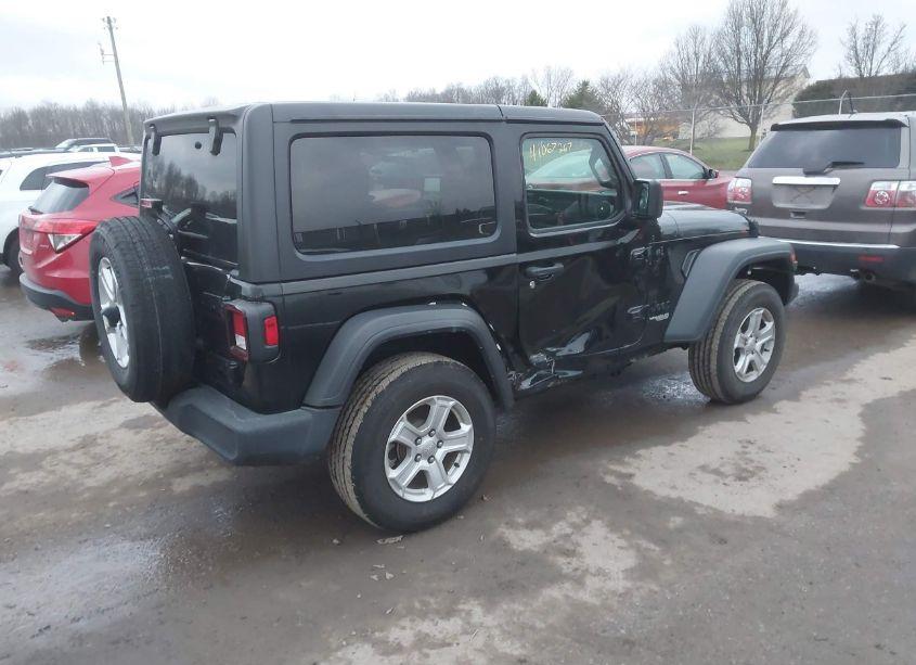 Photo 4 of 2021 Jeep Wrangler SPORT S 4X4 (VIN 1C4GJXAN0MW810200)