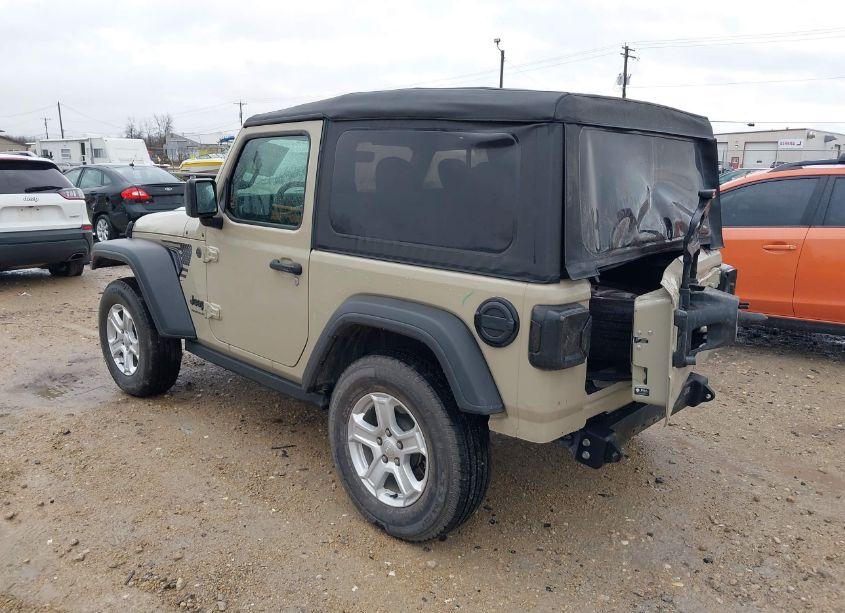 Photo 3 of 2022 Jeep Wrangler SPORT S 4X4 (VIN 1C4GJXAN0NW249935)