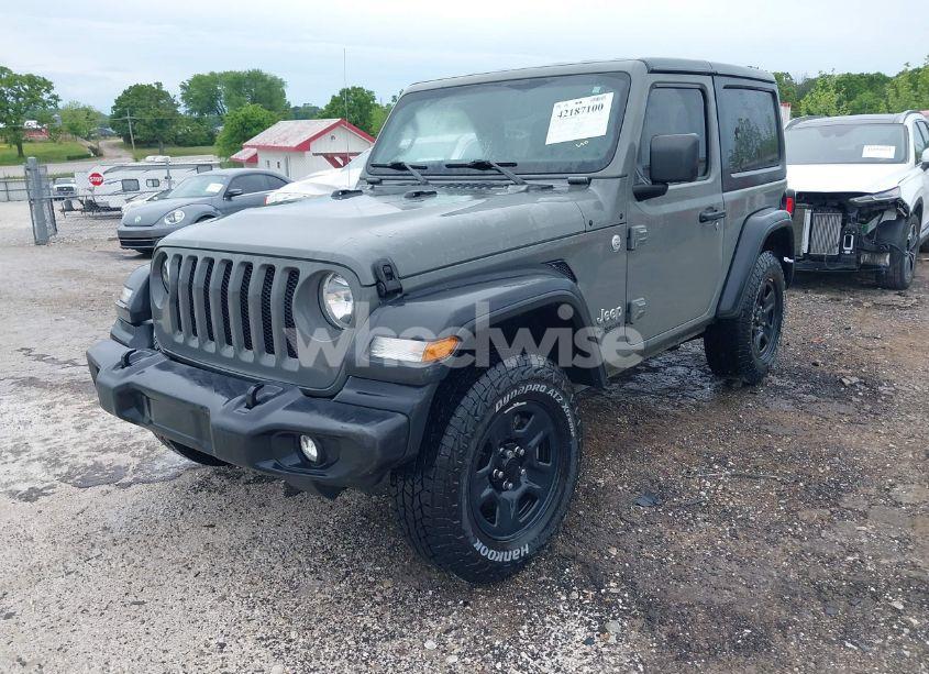 Photo 2 of 2018 Jeep Wrangler SPORT 4X4 (VIN 1C4GJXAN1JW263191)