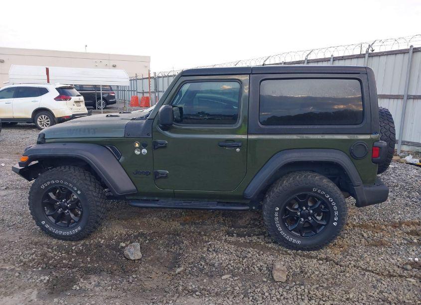 Photo 14 of 2021 Jeep Wrangler WILLYS SPORT 4X4 (VIN 1C4GJXAN1MW637125)