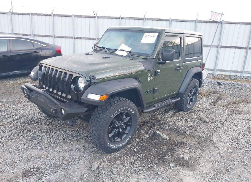 Photo 2 of 2021 Jeep Wrangler WILLYS SPORT 4X4 (VIN 1C4GJXAN1MW637125)