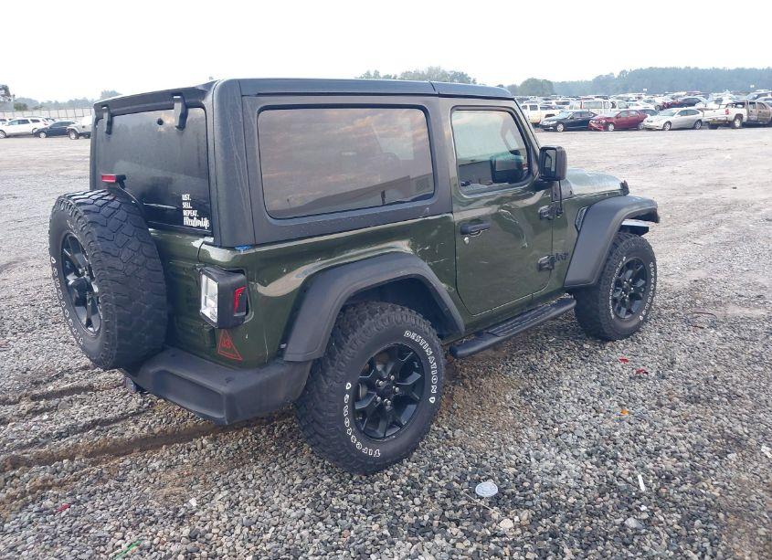 Photo 4 of 2021 Jeep Wrangler WILLYS SPORT 4X4 (VIN 1C4GJXAN1MW637125)