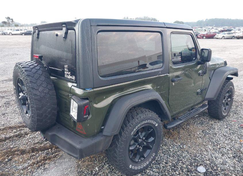 Photo 6 of 2021 Jeep Wrangler WILLYS SPORT 4X4 (VIN 1C4GJXAN1MW637125)