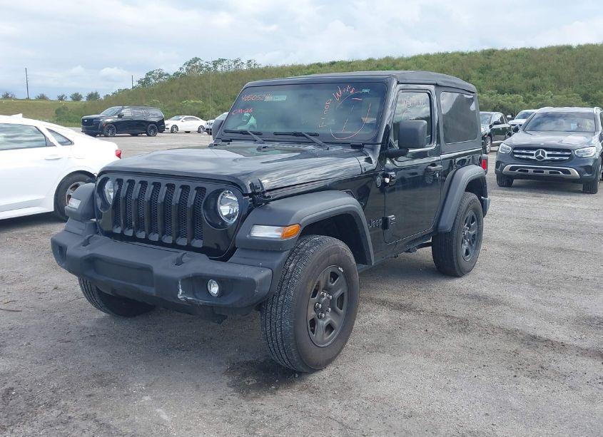 Photo 2 of 2022 Jeep Wrangler SPORT 4X4 (VIN 1C4GJXAN1NW254917)