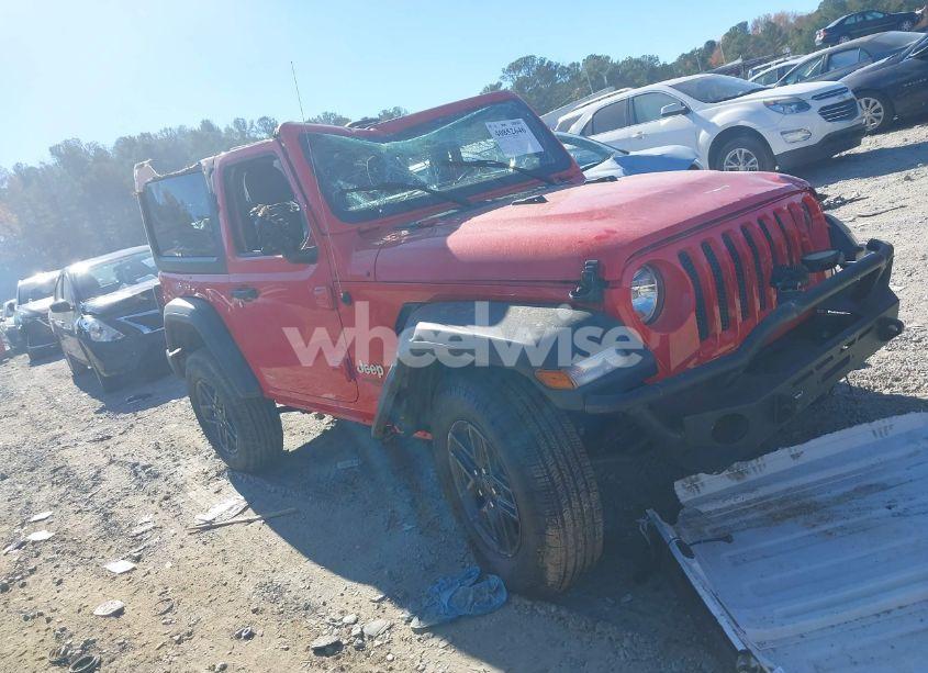 2018 Jeep Wrangler SPORT 4X4 (VIN 1C4GJXAN2JW263068) main photo