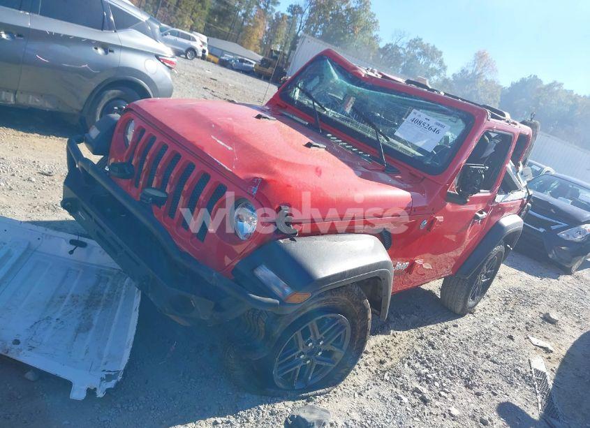Photo 2 of 2018 Jeep Wrangler SPORT 4X4 (VIN 1C4GJXAN2JW263068)