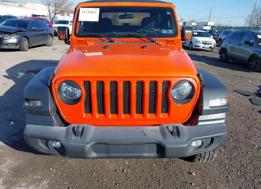 Photo 12 of 2018 Jeep Wrangler SPORT S 4X4 (VIN 1C4GJXAN3JW229933)