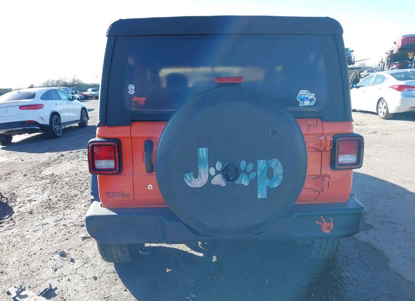 Photo 16 of 2018 Jeep Wrangler SPORT S 4X4 (VIN 1C4GJXAN3JW229933)