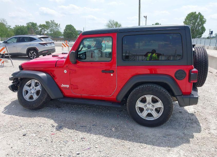 Photo 14 of 2021 Jeep Wrangler SPORT S 4X4 (VIN 1C4GJXAN4MW541764)