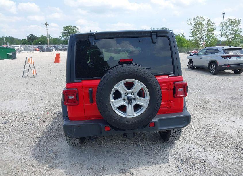 Photo 16 of 2021 Jeep Wrangler SPORT S 4X4 (VIN 1C4GJXAN4MW541764)