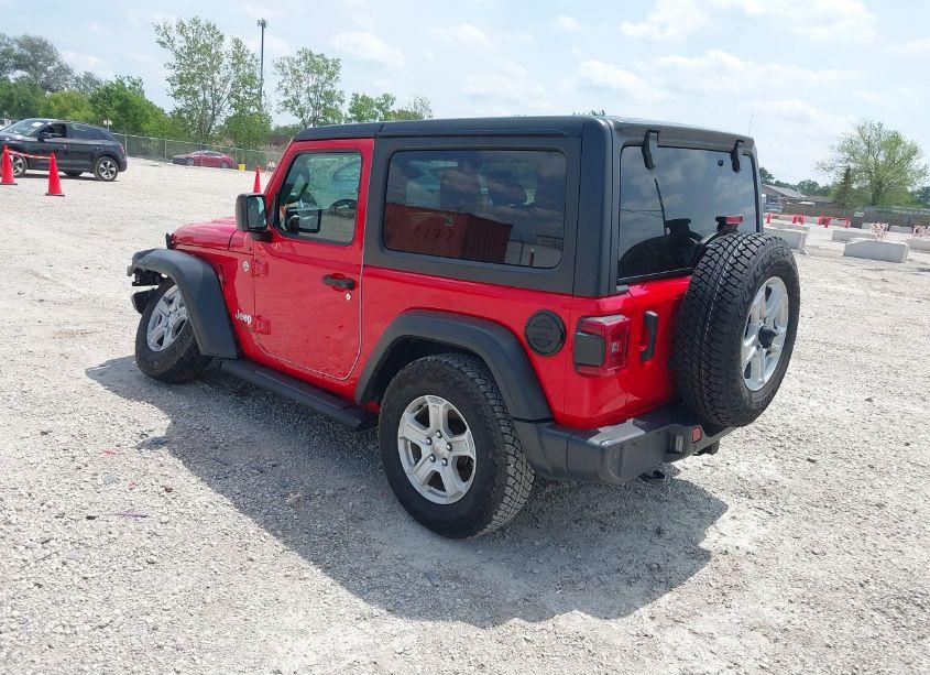Photo 3 of 2021 Jeep Wrangler SPORT S 4X4 (VIN 1C4GJXAN4MW541764)
