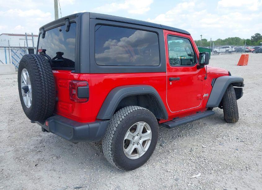 Photo 4 of 2021 Jeep Wrangler SPORT S 4X4 (VIN 1C4GJXAN4MW541764)