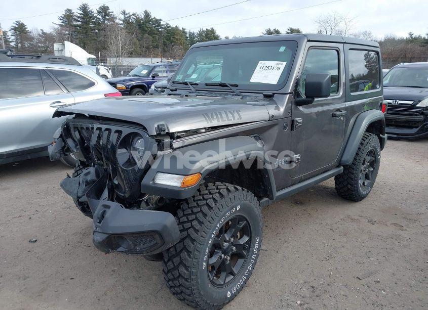 Photo 2 of 2021 Jeep Wrangler WILLYS 4X4 (VIN 1C4GJXAN4MW728521)