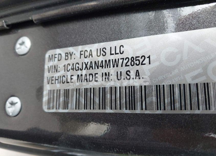 Photo 9 of 2021 Jeep Wrangler WILLYS 4X4 (VIN 1C4GJXAN4MW728521)