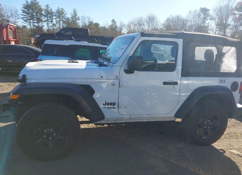 Photo 14 of 2021 Jeep Wrangler SPORT 4X4 (VIN 1C4GJXAN4MW762667)