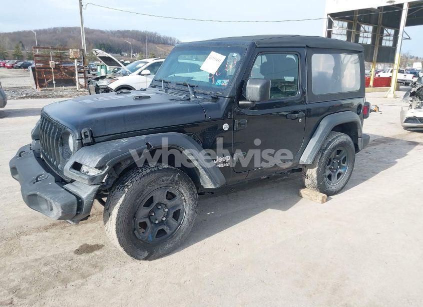 Photo 2 of 2020 Jeep Wrangler SPORT 4X4 (VIN 1C4GJXAN5LW289263)
