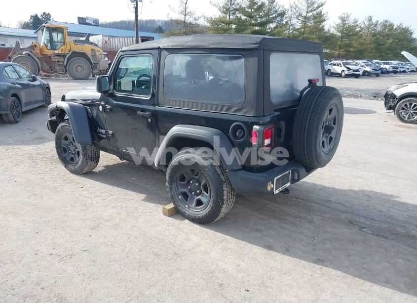 Photo 3 of 2020 Jeep Wrangler SPORT 4X4 (VIN 1C4GJXAN5LW289263)