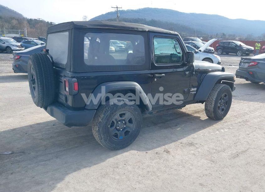 Photo 4 of 2020 Jeep Wrangler SPORT 4X4 (VIN 1C4GJXAN5LW289263)