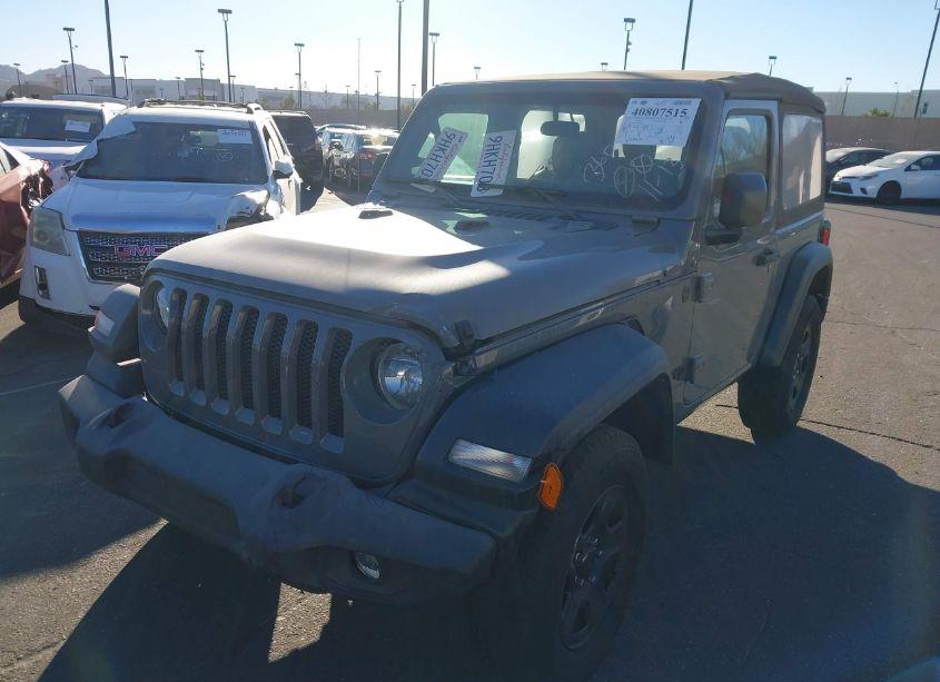 Photo 2 of 2023 Jeep Wrangler 2-DOOR SPORT 4X4 (VIN 1C4GJXAN6PW672179)