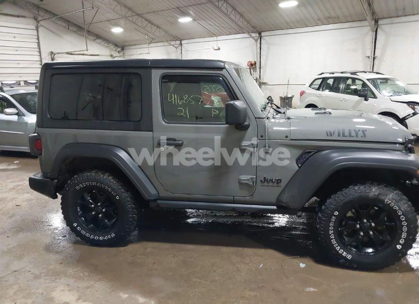 Photo 13 of 2021 Jeep Wrangler WILLYS SPORT 4X4 (VIN 1C4GJXAN7MW647786)