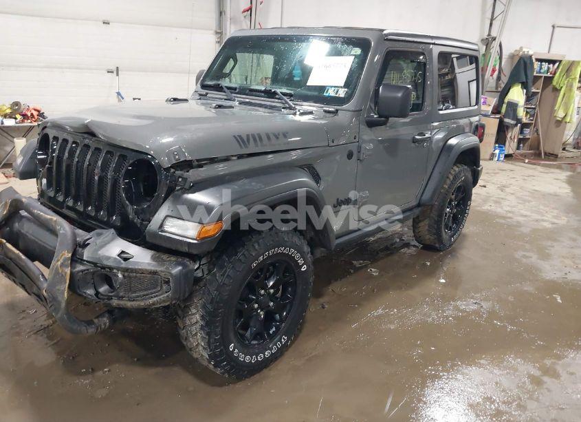 Photo 2 of 2021 Jeep Wrangler WILLYS SPORT 4X4 (VIN 1C4GJXAN7MW647786)