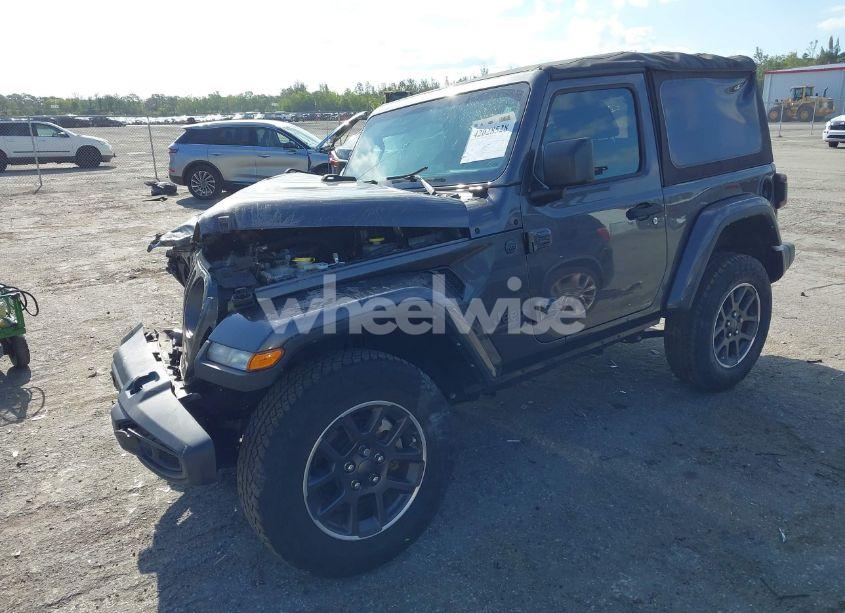 Photo 2 of 2021 Jeep Wrangler 80TH ANNIVERSARY 4X4 (VIN 1C4GJXAN7MW691190)