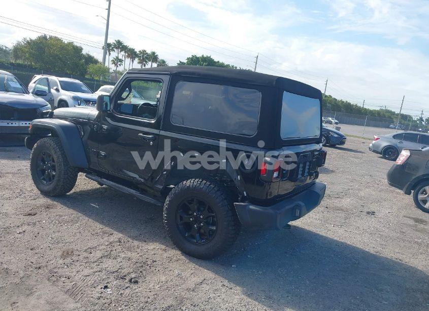 Photo 3 of 2021 Jeep Wrangler WILLYS 4X4 (VIN 1C4GJXAN7MW796019)