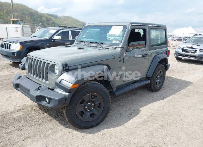 Photo 2 of 2023 Jeep Wrangler 2-DOOR SPORT 4X4 (VIN 1C4GJXAN8PW640995)