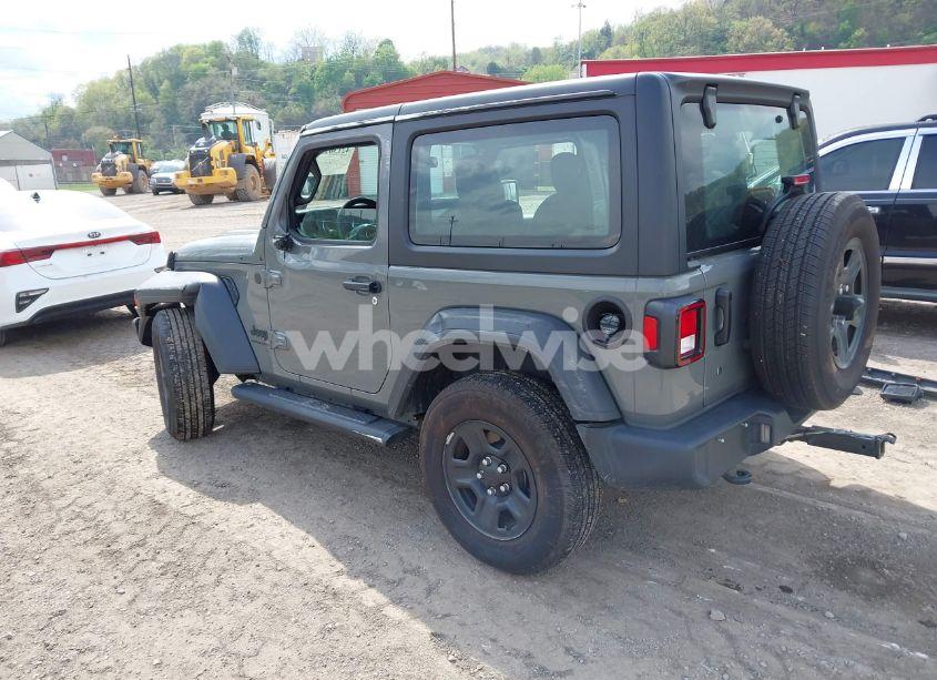 Photo 3 of 2023 Jeep Wrangler 2-DOOR SPORT 4X4 (VIN 1C4GJXAN8PW640995)